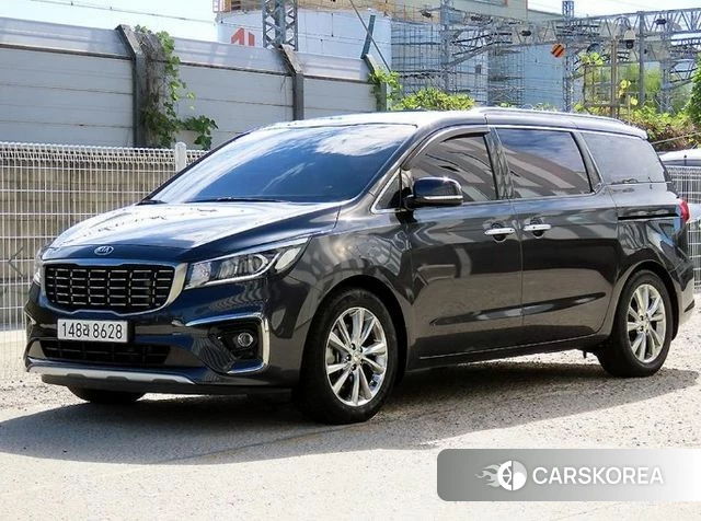 Kia The New Carnival 2019 Серый из Кореи
