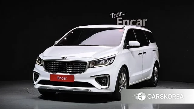 Kia The New Carnival 2018 Белый из Кореи