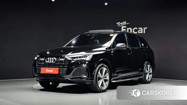 Audi Q7 (4M) 2023 Черный из Кореи