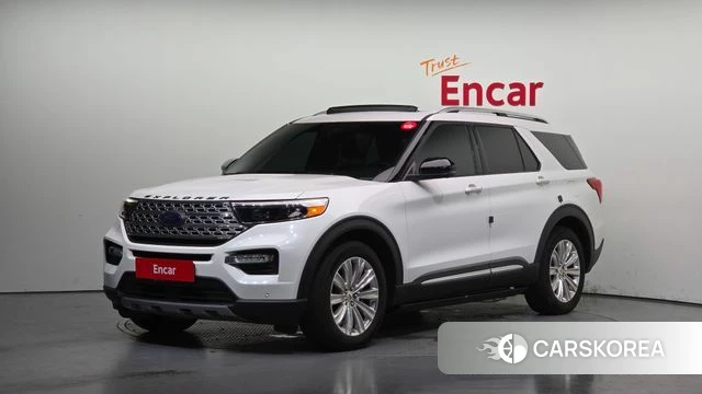 Ford Explorer 6th Generation 2020 Белый из Кореи