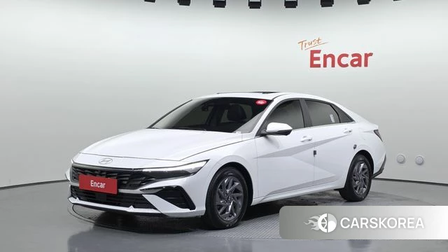 Hyundai The New Avante (CN7) 2024 Белый из Кореи