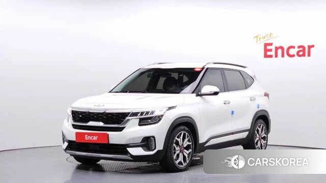 Kia Seltos 2022 Белый из Кореи