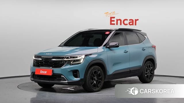 Kia The New Seltos 2023 Синий нефрит из Кореи