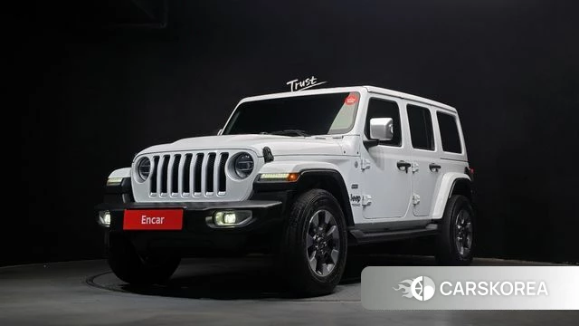 Jeep Wrangler (JL) 2021 Белый из Кореи