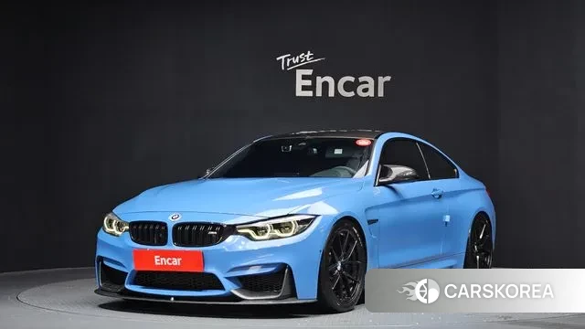 BMW M4 (F82) 2019 Светло-серебряный цвет из Кореи