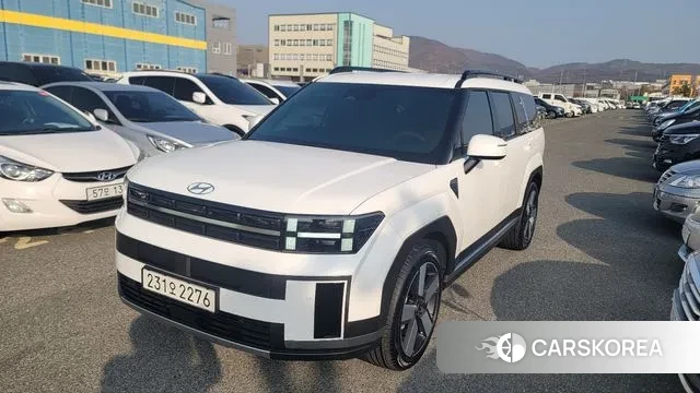 Hyundai Santa Fe (MX5) 2023 Белый из Кореи