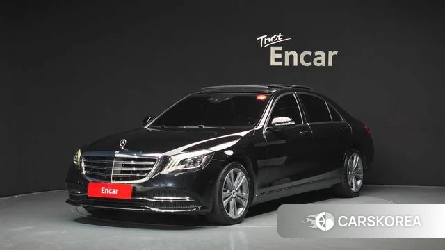 Mercedes-Benz S-Class W222 2018 Черный из Кореи