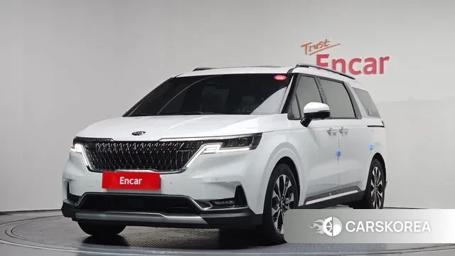 Kia Carnival 4th generation 2021 Белый из Кореи