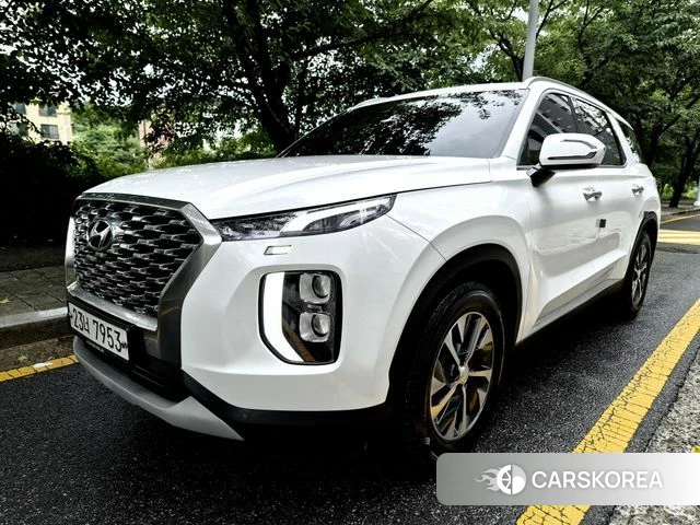 Hyundai Palisade 2019 Белый из Кореи