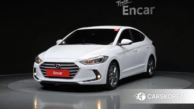 Hyundai Avante AD 2018 Белый из Кореи