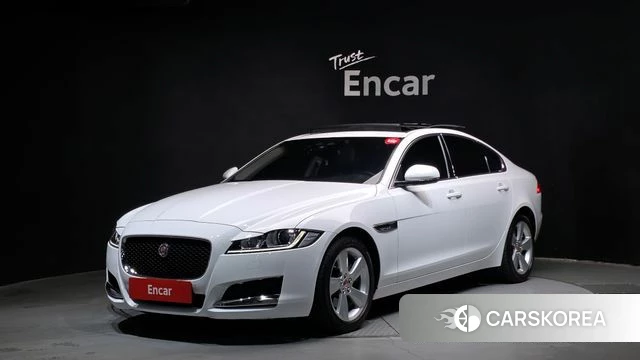 Jaguar XF (X260) 2018 Белый из Кореи