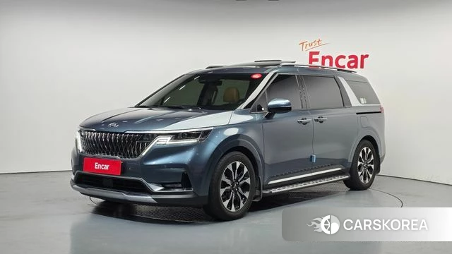 Kia Carnival 4th generation 2021 Синий из Кореи