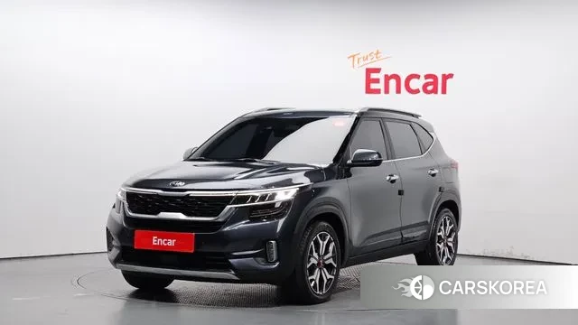 Kia Seltos 2021 Серый из Кореи