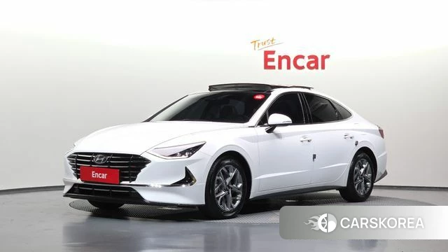 Hyundai Sonata (DN8) 2022 Белый из Кореи