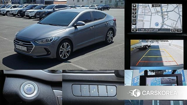 Hyundai Avante AD 2018 Серый из Кореи