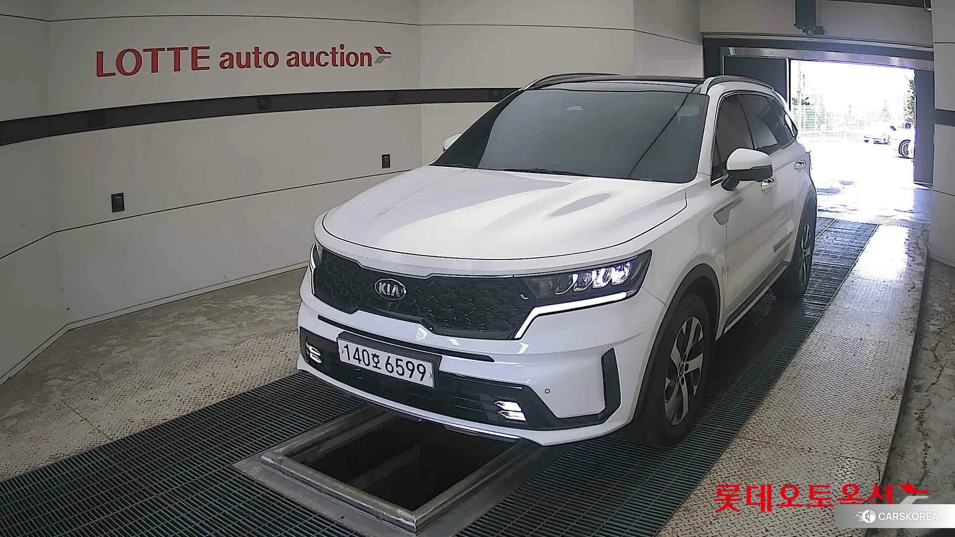 Kia Sorento 2021 Белый из Кореи