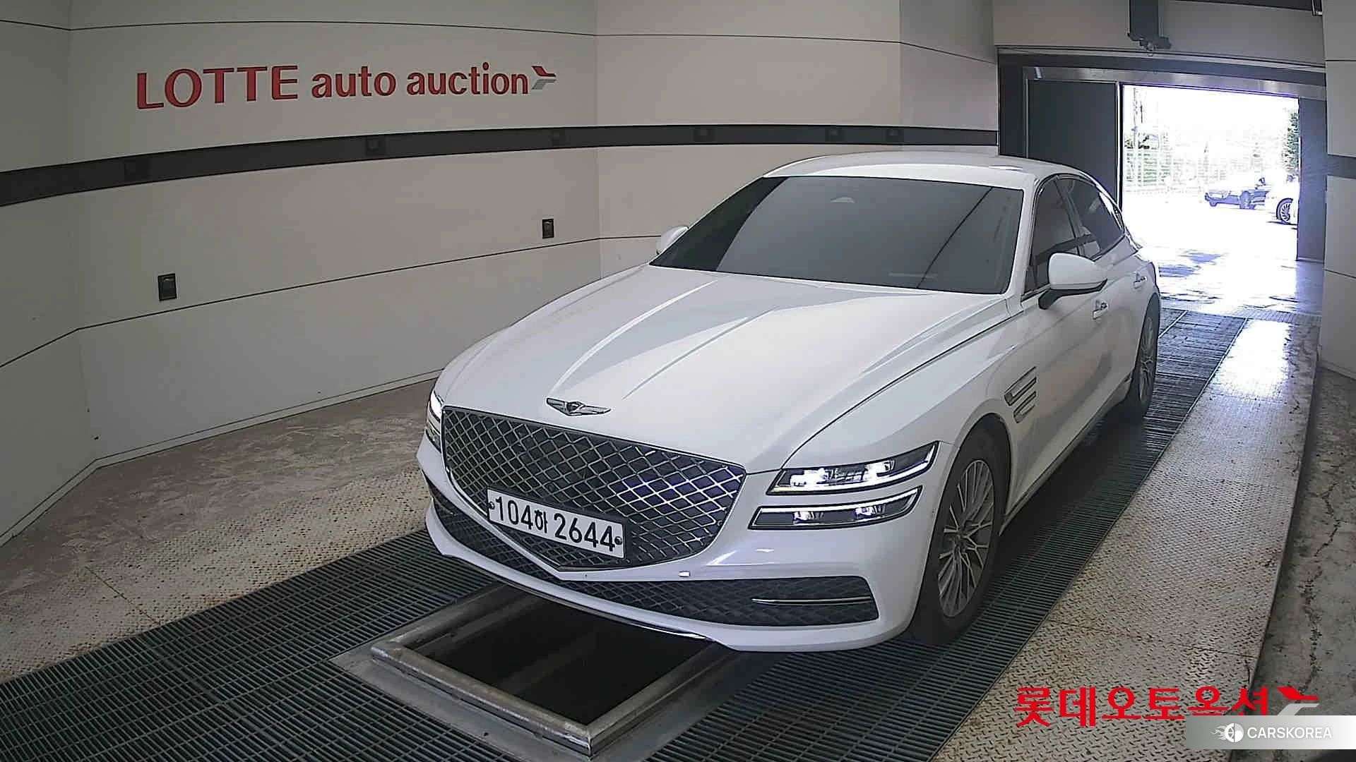 Hyundai G80 2021 Uyuni White из Кореи