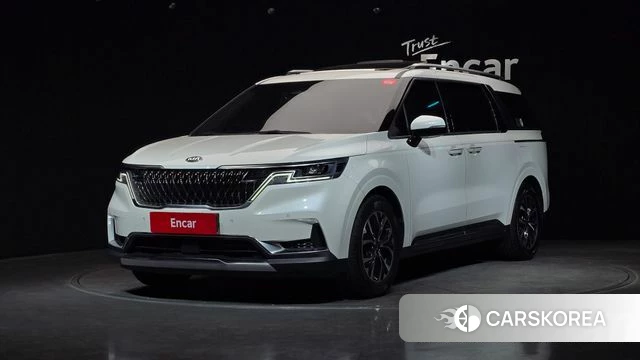 Kia Carnival 4th generation 2021 Белый из Кореи