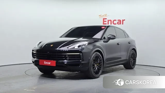 Porsche Cayenne (PO536) 2022 Черный из Кореи