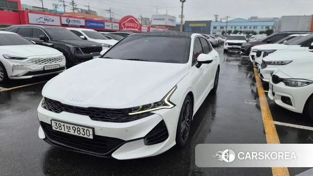 Kia K5 3rd generation 2021 Белый из Кореи