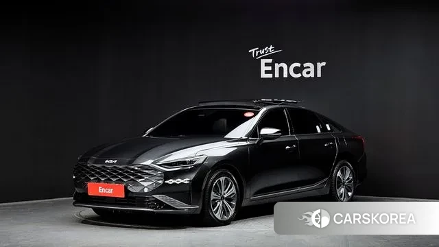 Kia K8 Hybrid 2024 Серый из Кореи