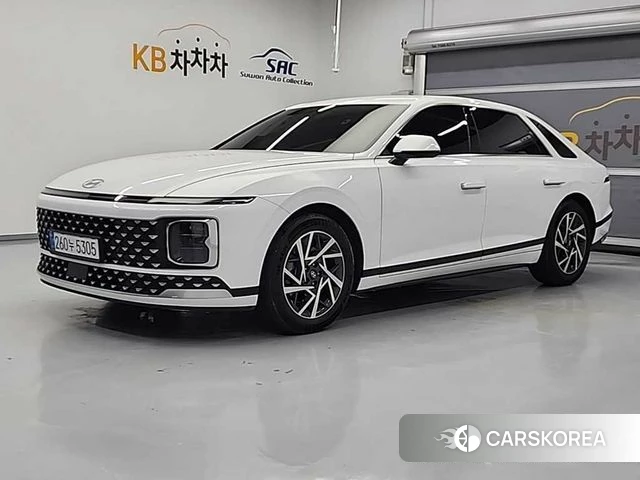Hyundai Grandeur (GN7) 2023 Белый из Кореи