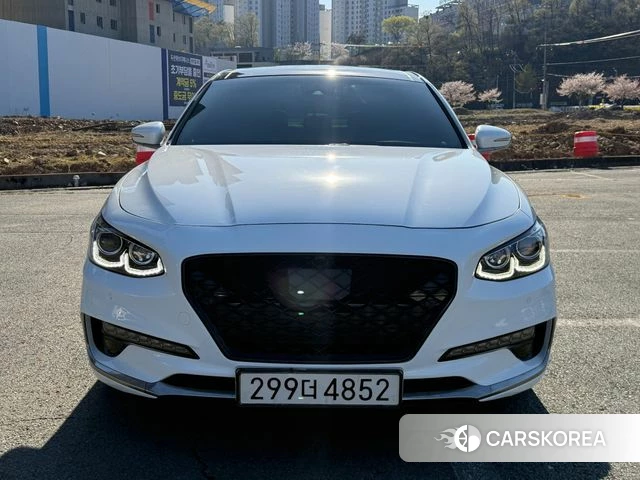 Hyundai Grandeur IG Hybrid 2018 Белый из Кореи