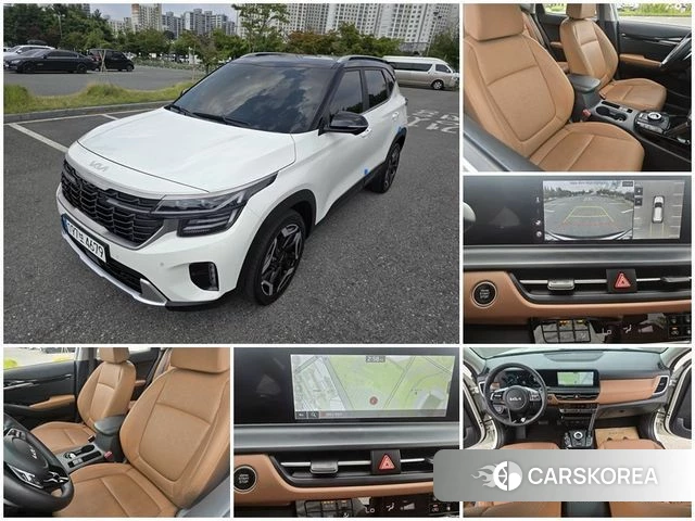 Kia The New Seltos 2022 Белый из Кореи