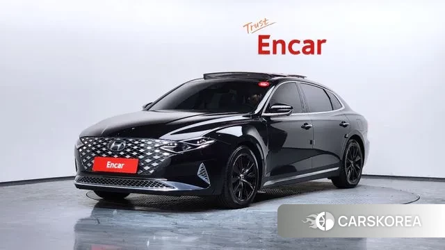 Hyundai The New Grandeur IG Hybrid 2021 Черный из Кореи