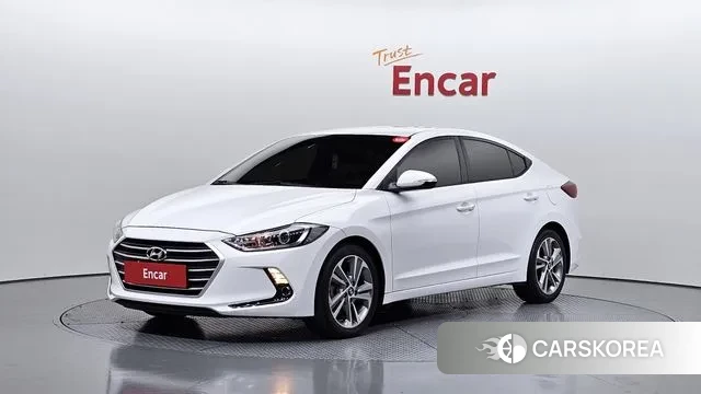 Hyundai Avante AD 2018 Белый из Кореи