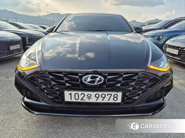 Hyundai Sonata (DN8) 2022 Черный из Кореи