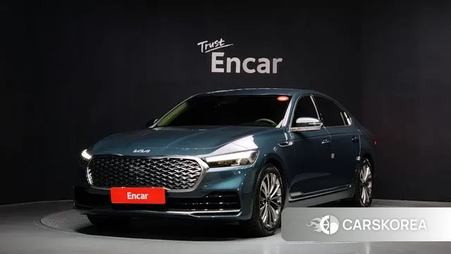 Kia The New K9 2nd generation 2021 Синий нефрит из Кореи