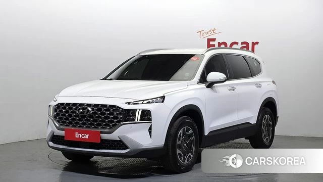 Hyundai The New Santa Fe 2022 Белый из Кореи