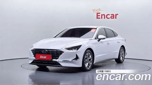 Hyundai Sonata (DN8) 2019 Белый из Кореи