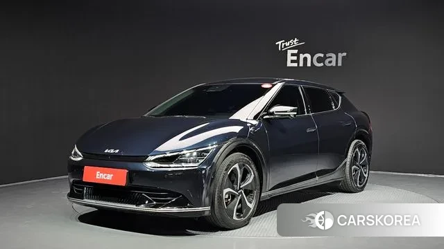 Kia EV6 2021 Синий из Кореи