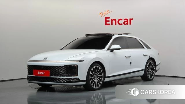 Hyundai Grandeur Hybrid (GN7) 2023 Белый из Кореи