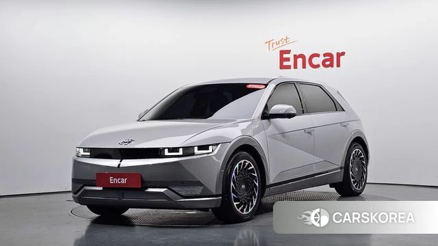 Hyundai Ionic 5 2022 Серебристо-серый из Кореи