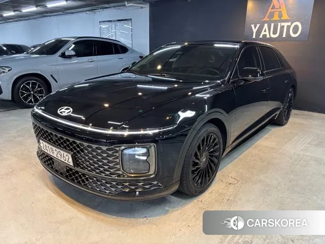 Hyundai Grandeur Hybrid (GN7) 2023 Черный из Кореи