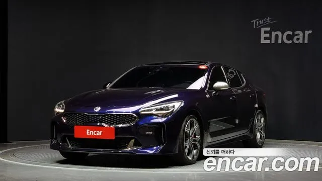 Kia Stinger 2018 Синий из Кореи