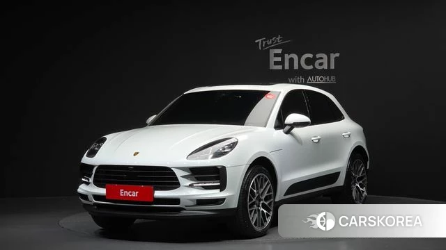 Porsche Macan 2021 Белый из Кореи