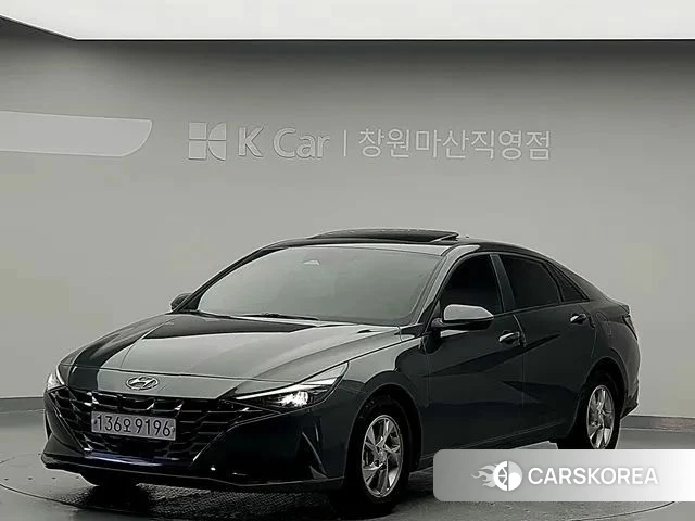 Hyundai Avante (CN7) 2021 Цвет тростника из Кореи
