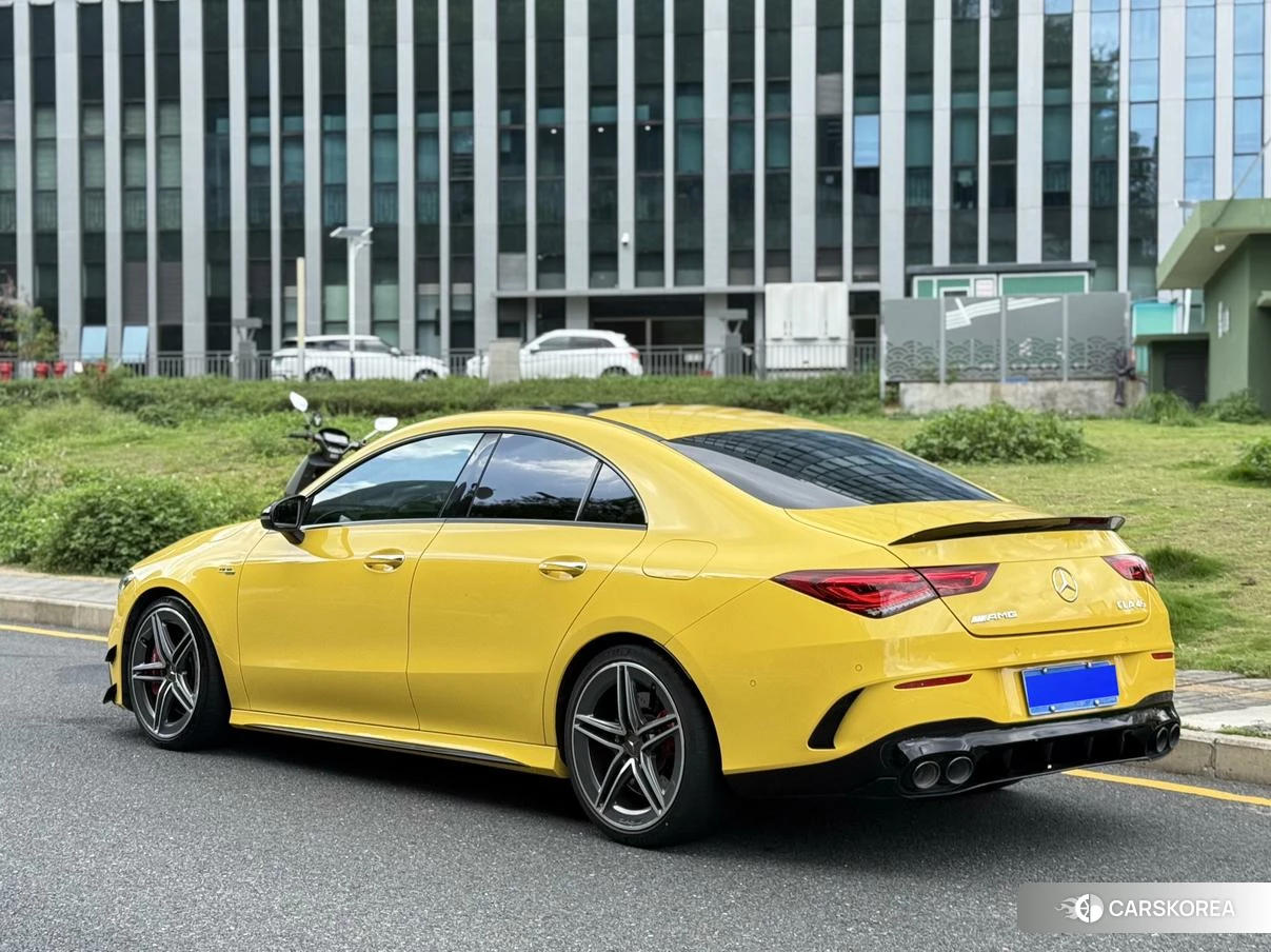 Mercedes-Benz CLA AMG 2021 Желтый из Китая