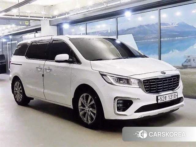 Kia The New Carnival 2019 Белый из Кореи