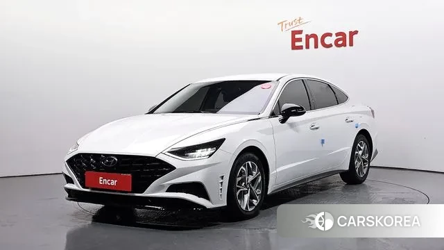 Hyundai Sonata (DN8) 2022 Белый из Кореи