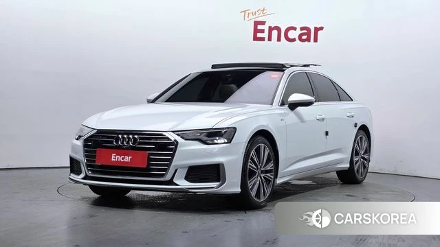 Audi A6 (C8) 2023 Белый из Кореи