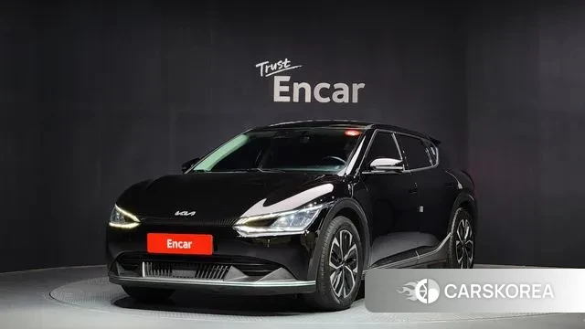 Kia EV6 2021 Черный из Кореи