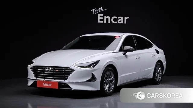 Hyundai Sonata (DN8) 2019 Белый из Кореи