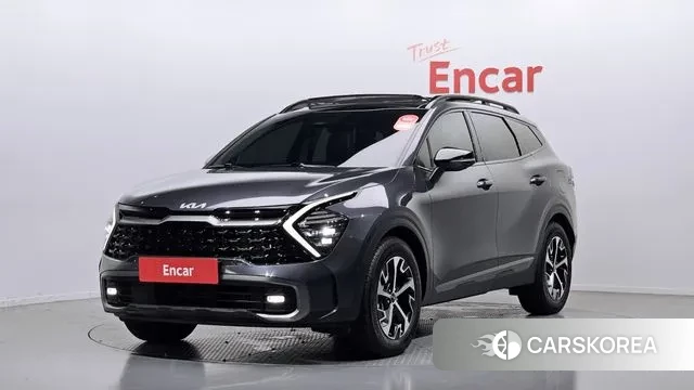 Kia Sportage 5th Generation Hybrid 2021 Серый из Кореи