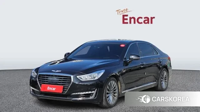 Genesis EQ900 2018 Черный из Кореи