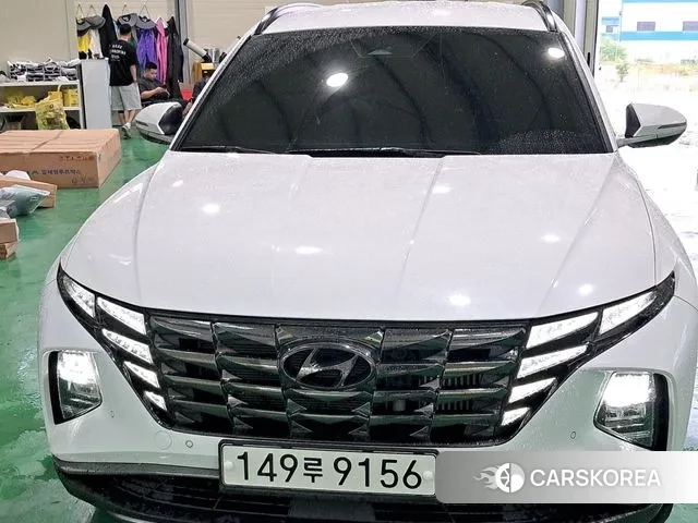 Hyundai Tucson (NX4) 2021 Белый из Кореи